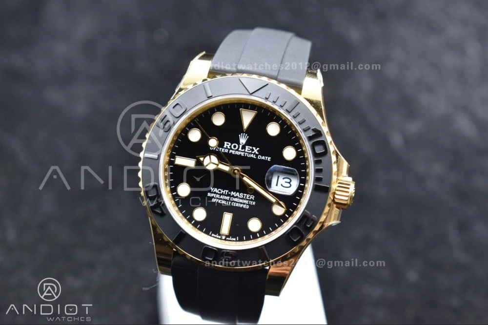 Resilient Yacht-Master 226658 ARF 1:1 Best Edition on Oysterflex Strap VR3235 (Gain Weight) 1209