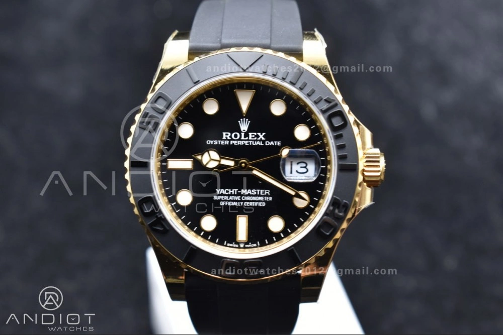 Resilient Yacht-Master 226658 ARF 1:1 Best Edition on Oysterflex Strap VR3235 (Gain Weight) 1209