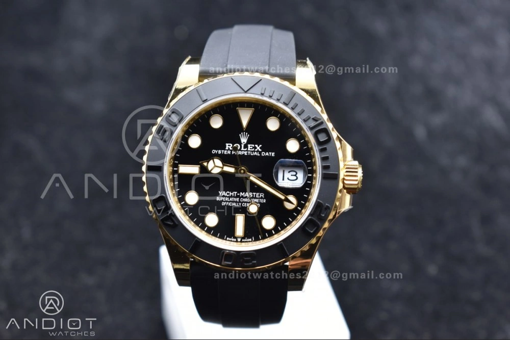Resilient Yacht-Master 226658 ARF 1:1 Best Edition on Oysterflex Strap VR3235 (Gain Weight) 1209