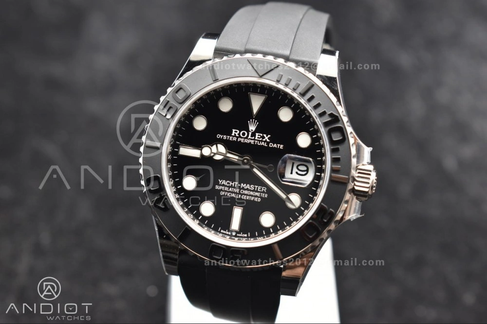 EasyMatch Yacht-Master 226659 ARF 1:1 Best Edition on Oysterflex Strap VR3235 (Gain Weight) 1212