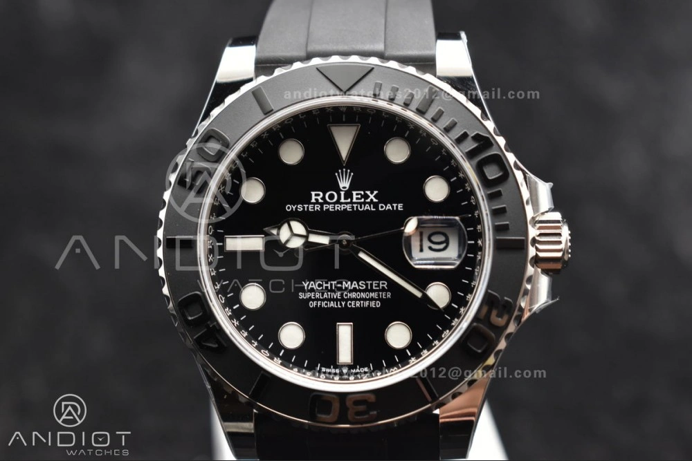 EasyMatch Yacht-Master 226659 ARF 1:1 Best Edition on Oysterflex Strap VR3235 (Gain Weight) 1212