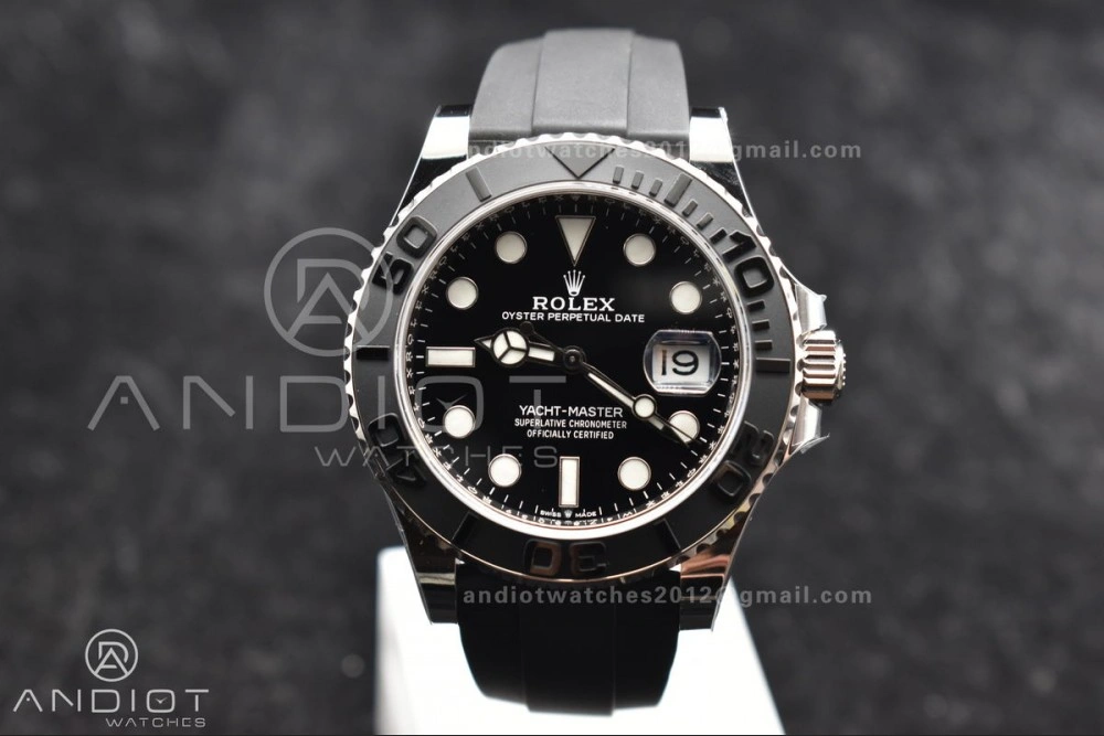 EasyMatch Yacht-Master 226659 ARF 1:1 Best Edition on Oysterflex Strap VR3235 (Gain Weight) 1212