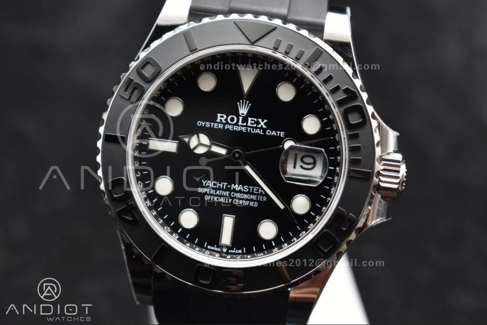 EasyMatch Yacht-Master 226659 ARF 1:1 Best Edition on Oysterflex Strap VR3235 (Gain Weight) 1212