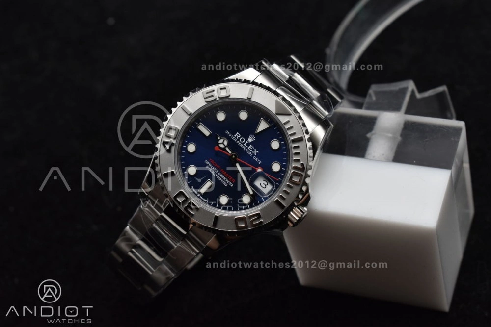 MoistureWicking Yacht-Master 37mm 268622 CVSF 1:1 Best Edition Blue Dial 316L SS Case and Bracelet A 1211
