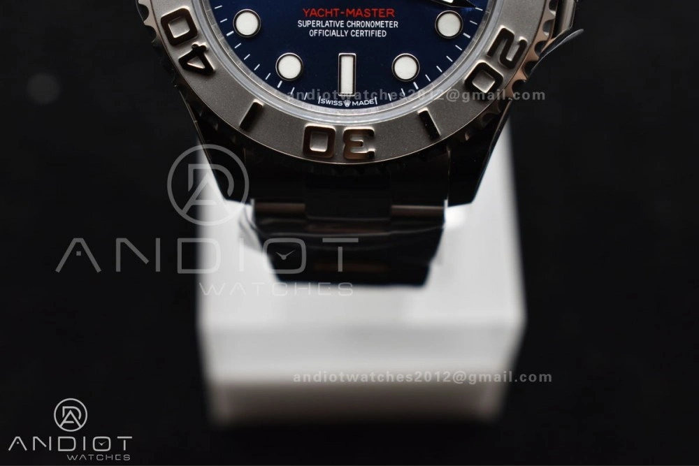MoistureWicking Yacht-Master 37mm 268622 CVSF 1:1 Best Edition Blue Dial 316L SS Case and Bracelet A 1211