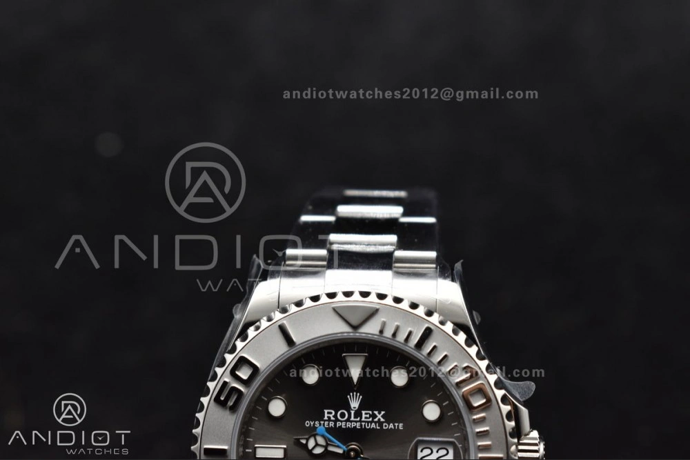 Yacht-Master 37mm 268622 CVSF 1:1 Best Edition Gray Dial 316L SS Case and Bracelet A Affordable 1215