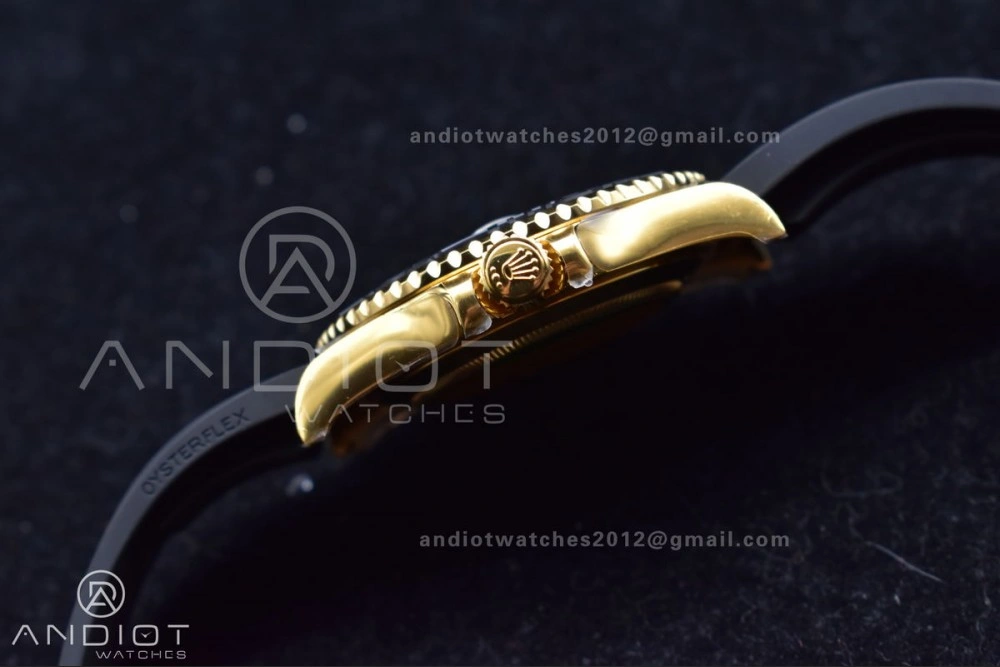 Durable Yacht-Master 42mm 226658 VSF 1:1 Best Edition 3D Black Ceramic Bezel on Black Rubber Strap VS 1224