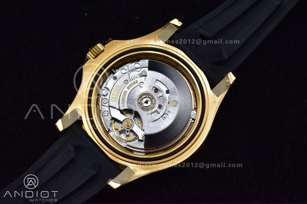 Durable Yacht-Master 42mm 226658 VSF 1:1 Best Edition 3D Black Ceramic Bezel on Black Rubber Strap VS 1224