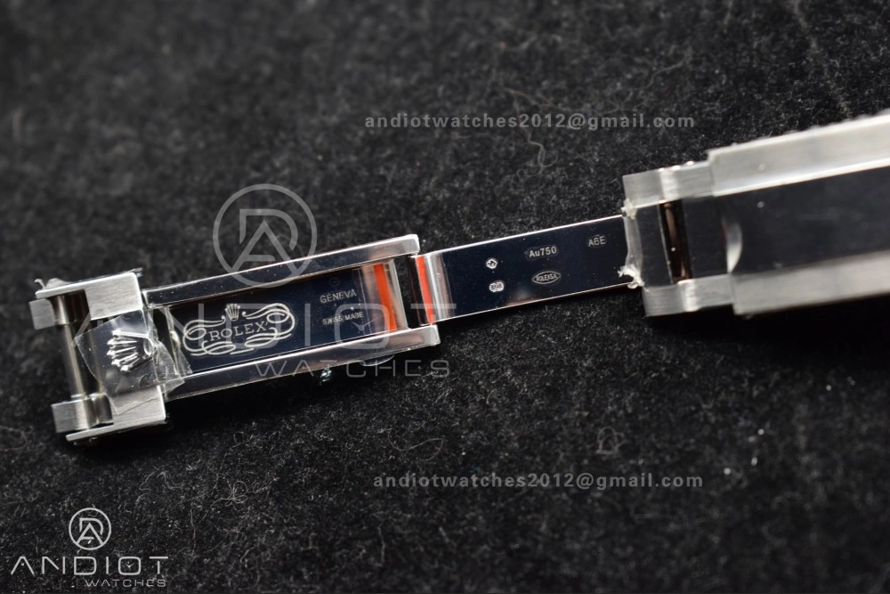 Refined Yacht-Master 42mm 226659 Gold Factory 1:1 Best Edition Ceramic Bezel Falcon's Eye Dial on Oyster flex Strap VR3235 (Tungsten Heavy Version) 1214