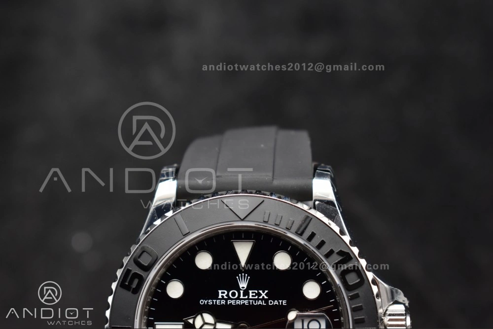 Yacht-Master 42mm 226659 VSF 1:1 Best Edition 3D Black Ceramic Bezel on Oyster flex Strap VS3235 V3 (Gain Weight) SoftTouch 1213