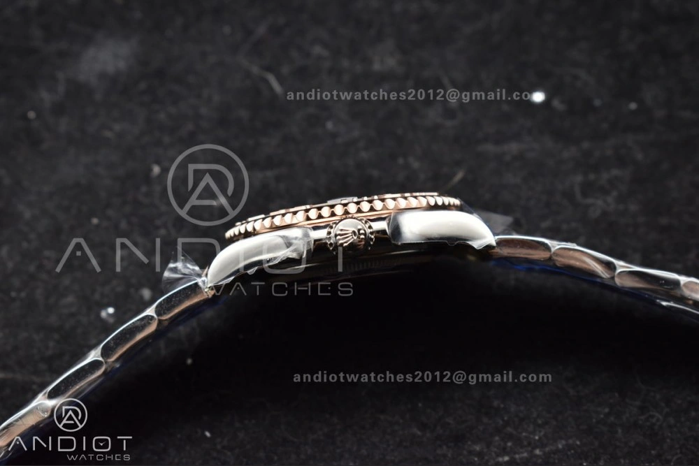 Refined Yacht-Master RG 37mm 268621 CVSF 1:1 Best Edition Brown Dial 316L SS Case and Bracelet A 1217