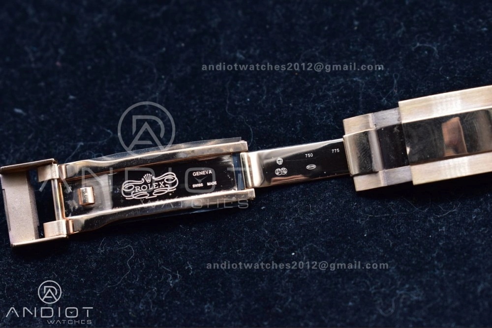 YachtMaster II 116685 RG Blue Ceramic GMF 1:1 Best Edition on RG Bracelet A Popular 1223