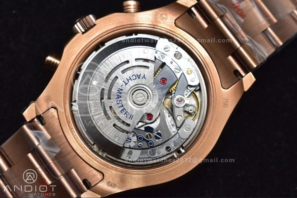 YachtMaster II 116685 RG Blue Ceramic GMF 1:1 Best Edition on RG Bracelet A Popular 1223